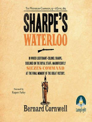 Sharpe's Waterloo - Audiobook